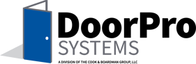 DoorPro Systems Logo with Division of CBG